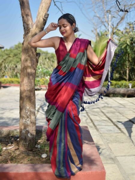 Women Multicolor Saree